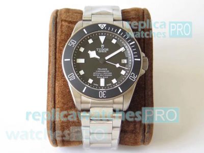 Swiss ETA Tudor Pelagos 25500TN Replica Watch Titanium Black Dial 42mm